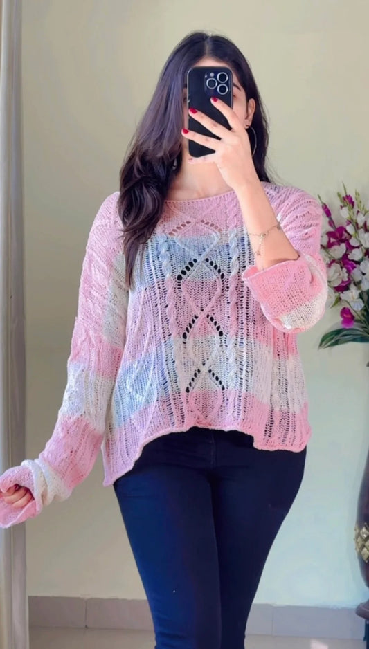 (Free Size ) Crochet Top- (Cb195)