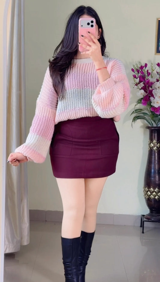 (Size-Free Size) - Premium Sweater-CO-403