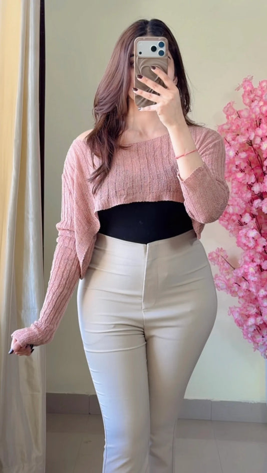 (Size-Xs to S) Crochet Top- C521