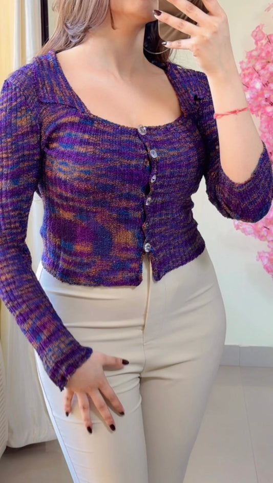 (Size-Free Size  ) Crochet Top-C510