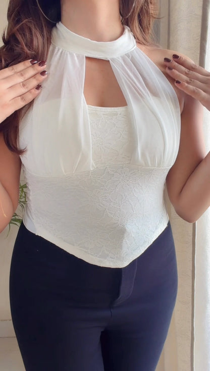 Glam Padded Halter Top