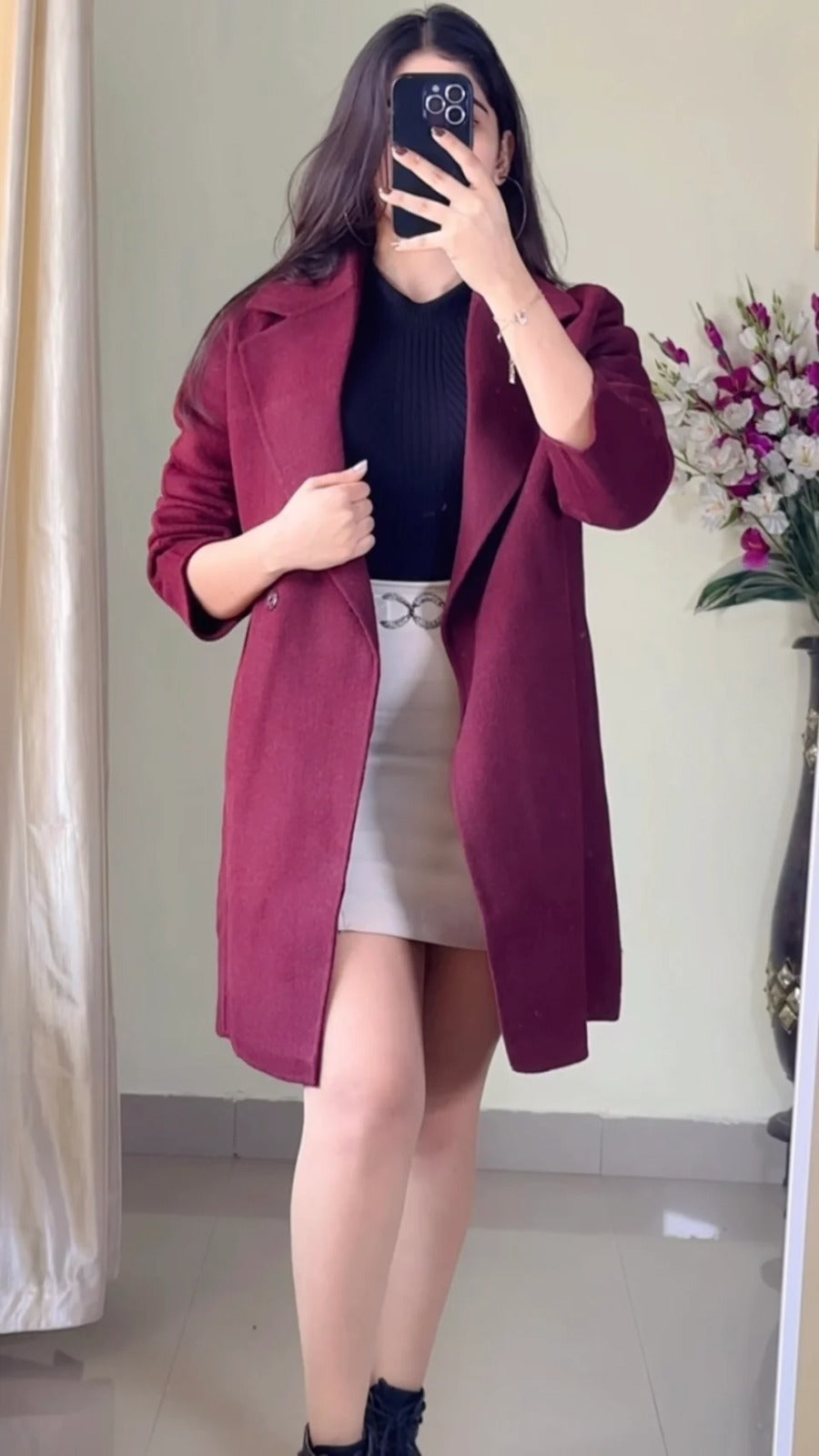 (S To M) Winter Coat Wo82