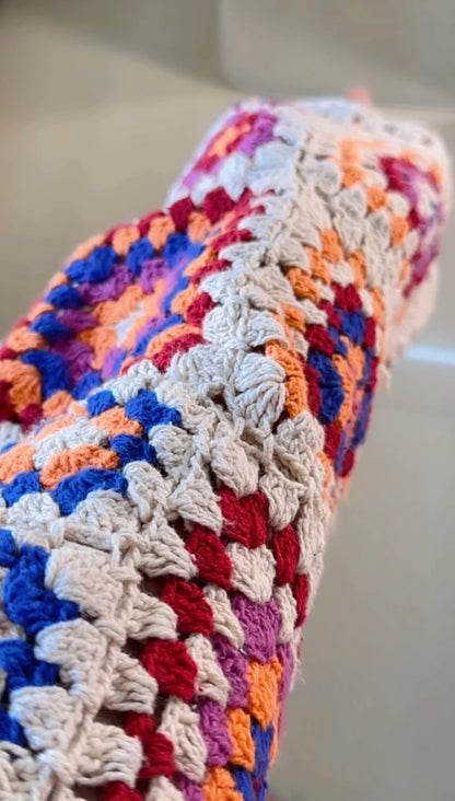 (Free Size 34-38) Crochet Sweater - (Cb63)