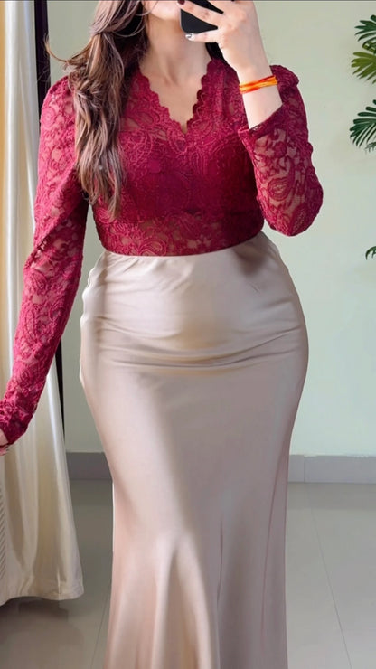 Premium Satin Skirt