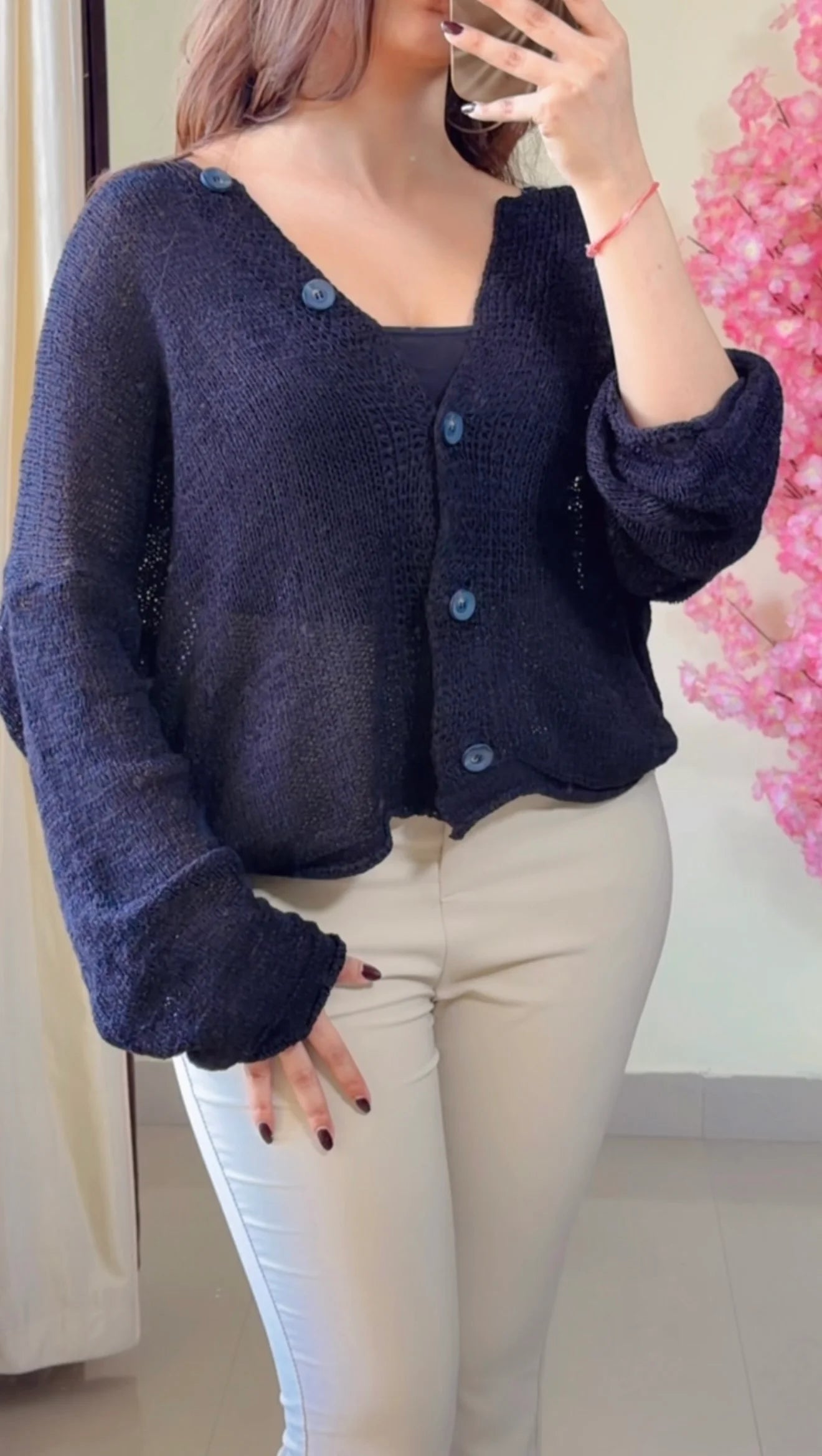 (Size-XL to 4XL) Crochet Top- C537