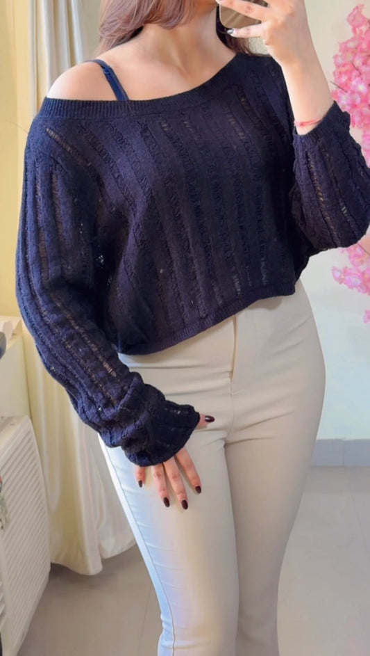 (Size-S to M) Crochet Top- C492