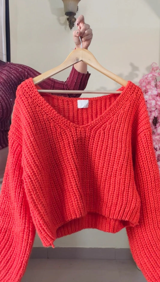 (Free Size) Premium Crochet Top -