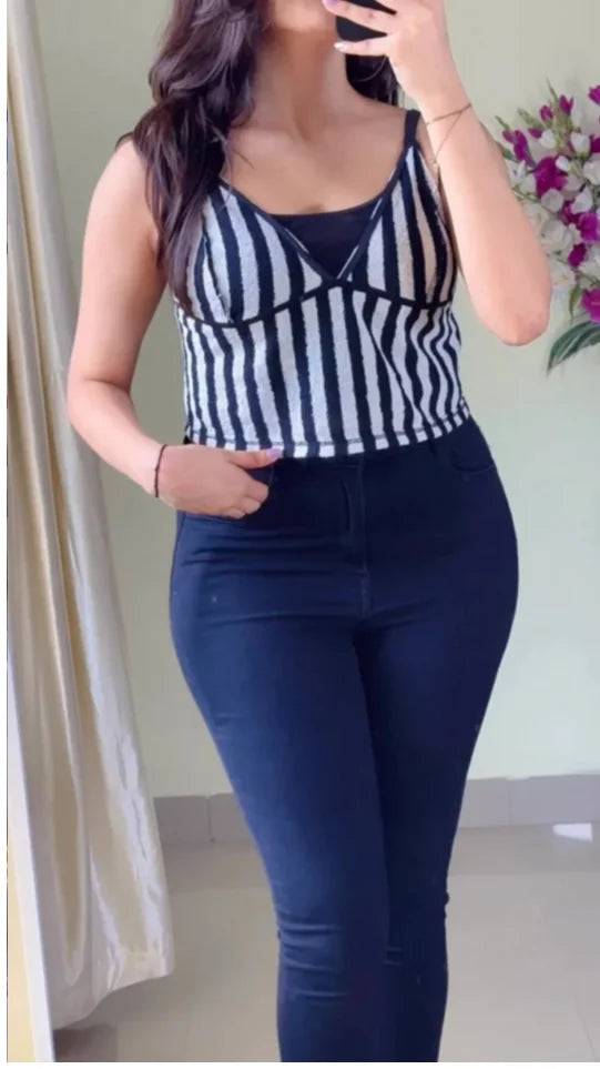 (S To M)Crochet Top- (C-475)