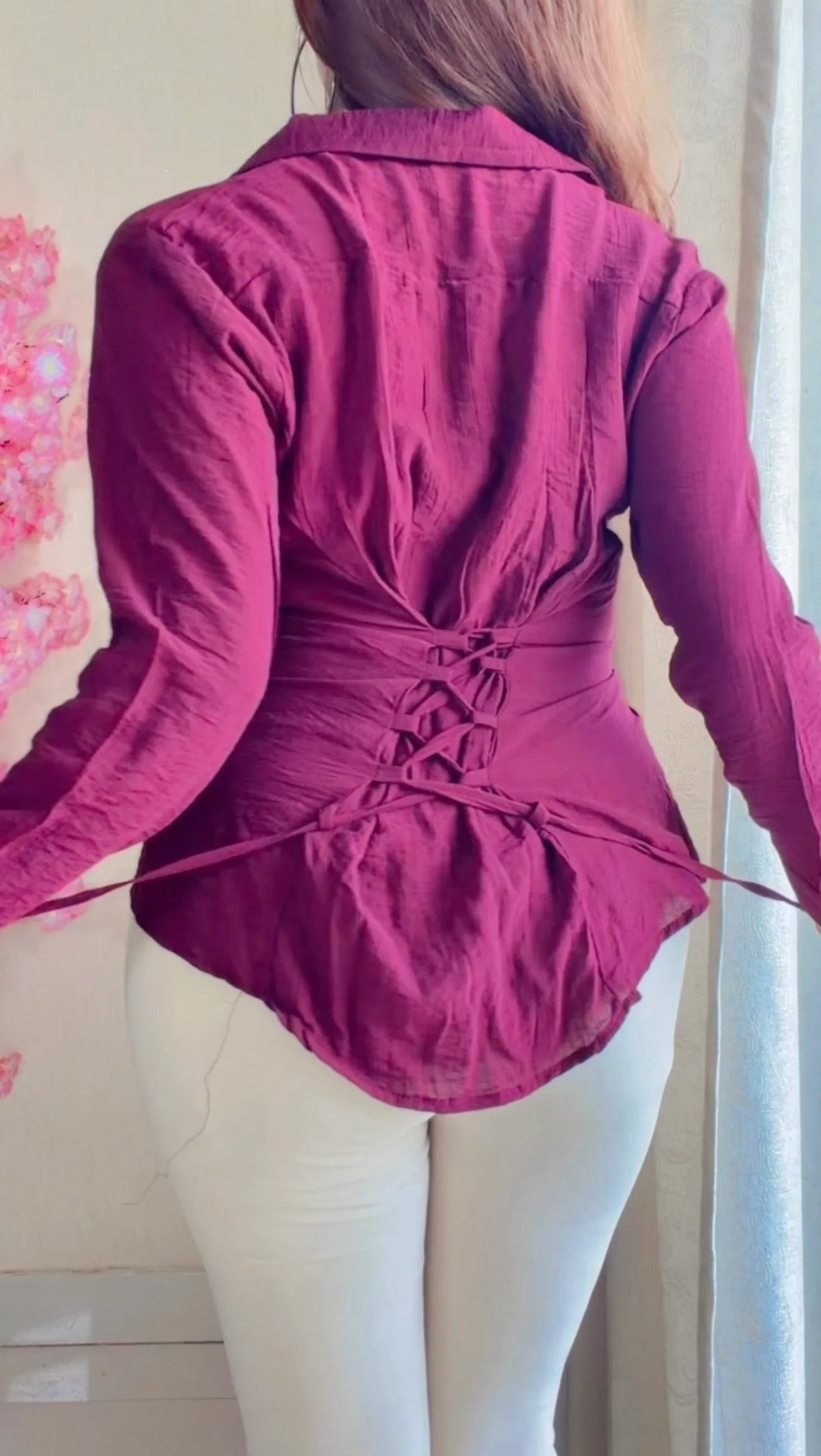 Premium Corset Back Summer Shirt