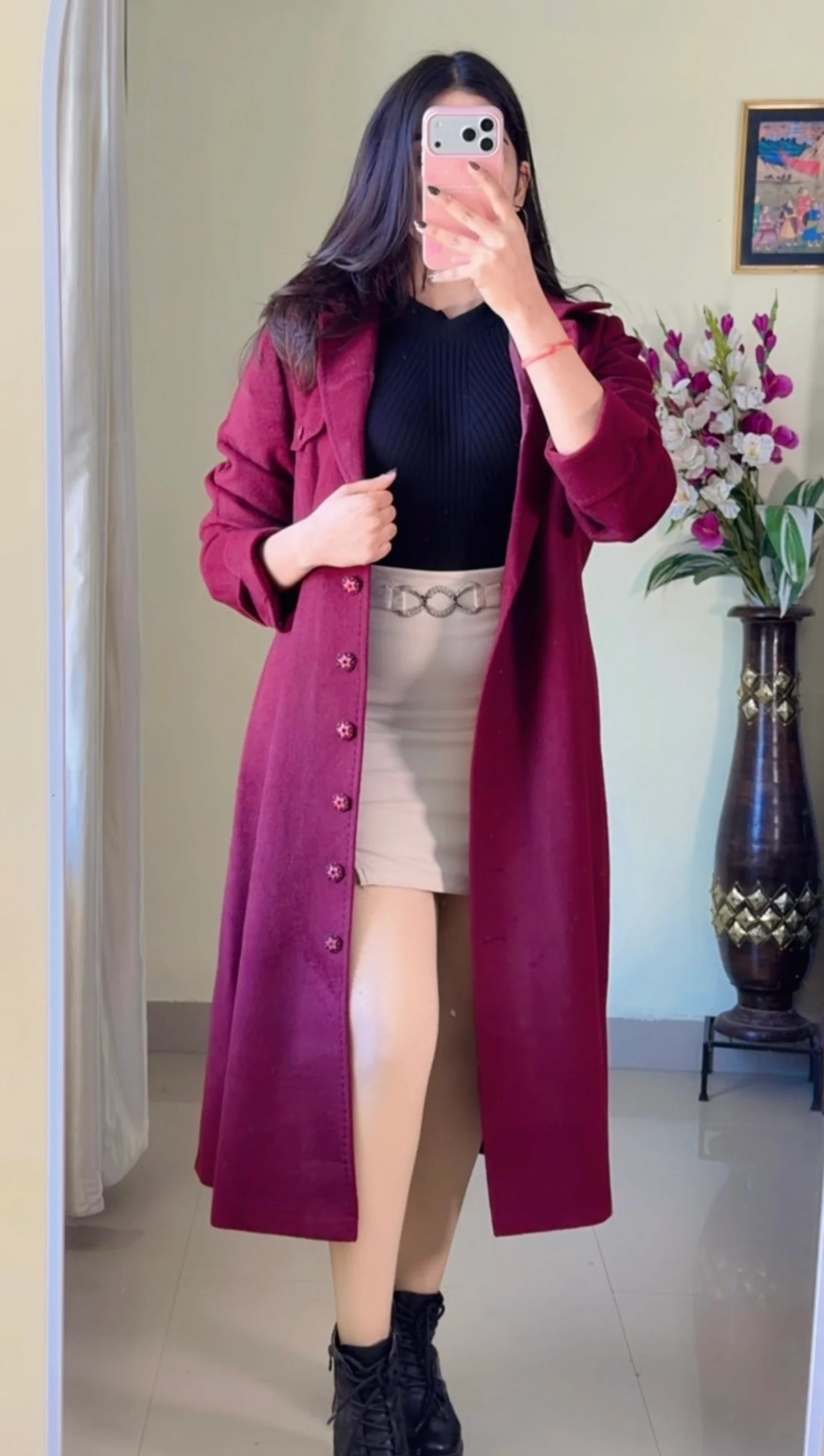 (Size- S to M) Premium Winter Coat - WO240