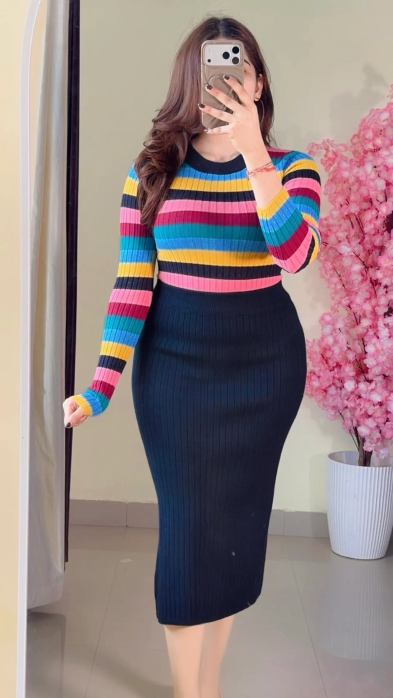 (Size-S to M) Classy Co-Ord Set-  K-562