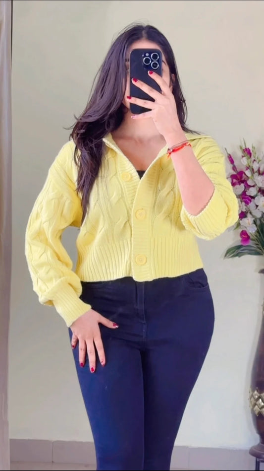 Size(S to M) Crochet Sweater CB-147