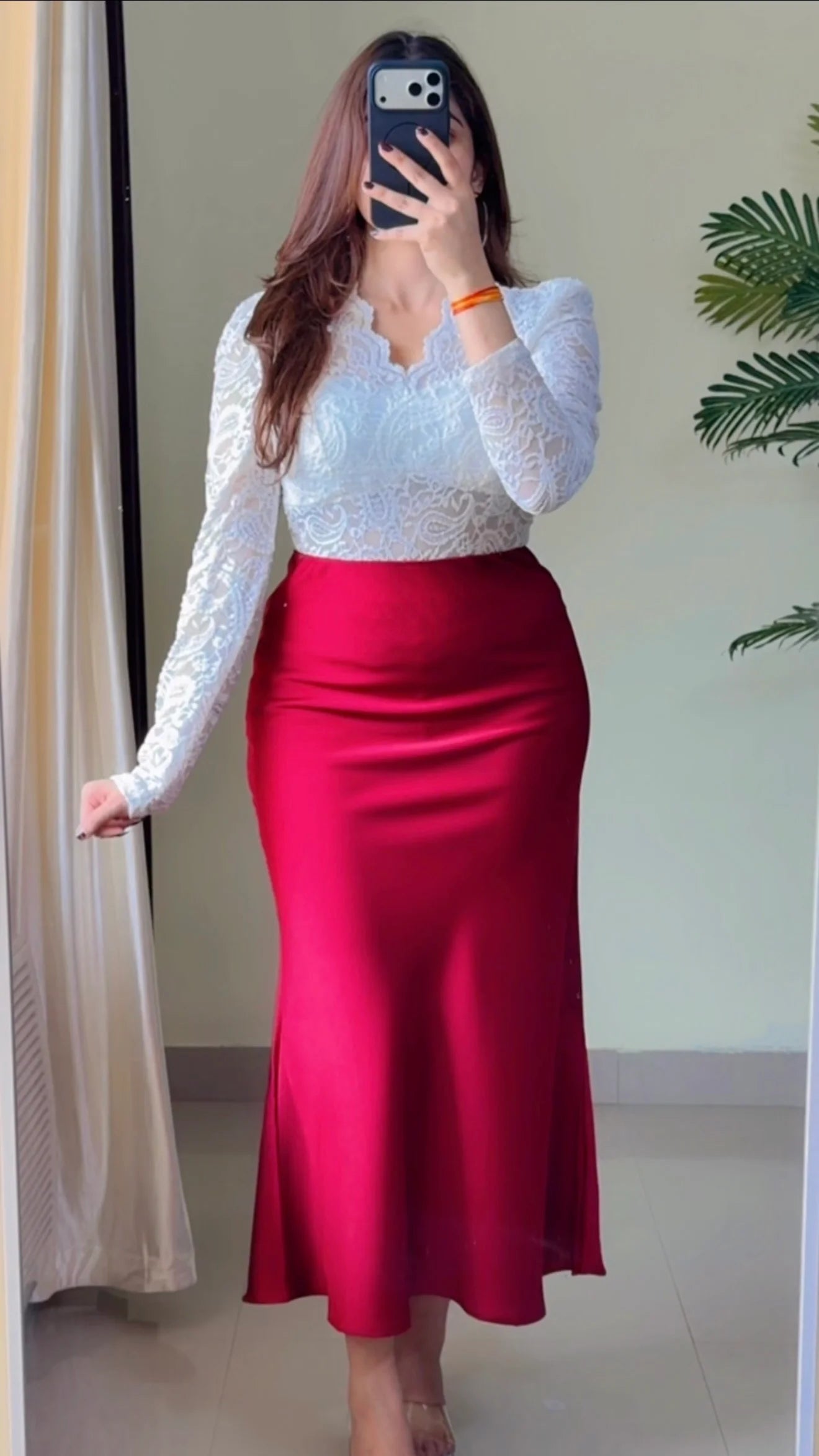 Premium Satin Skirt