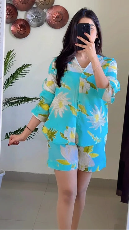 Floral coord set HP03