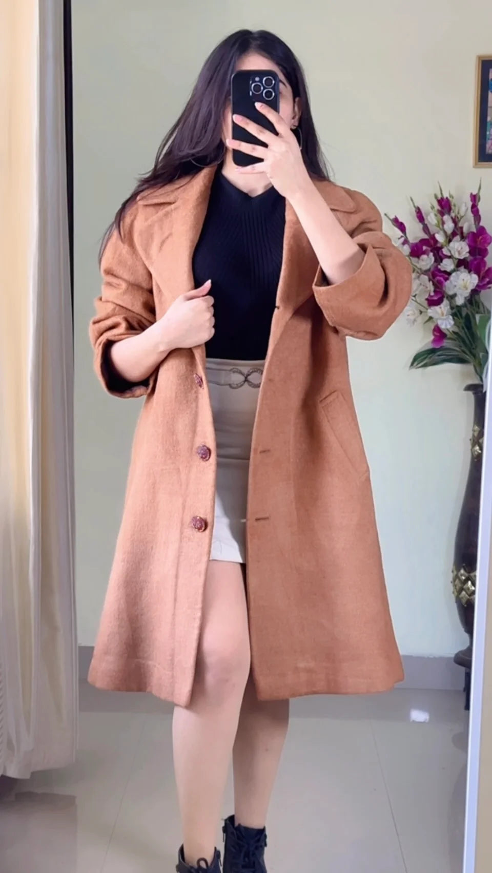 Size(L to XL)Winter Coat-WO128