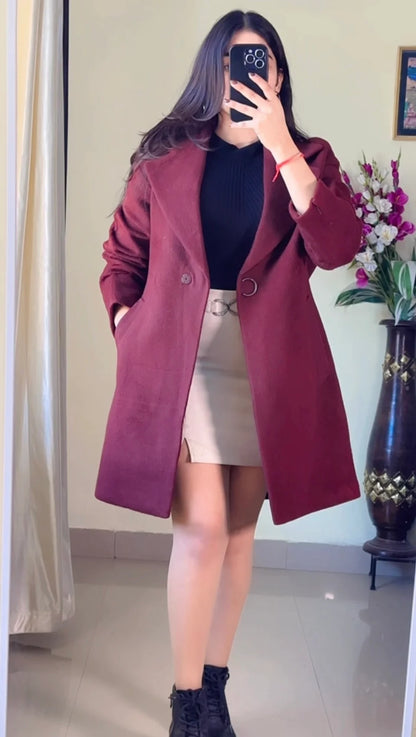 (Size-S to M)  Winter Coat- Wo191