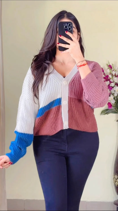 Size( Free Size) Crochet Sweater CO-140