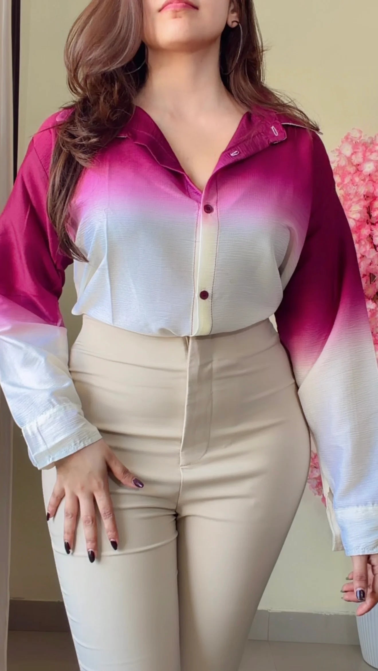 Cotton Candy Ombre Shirt