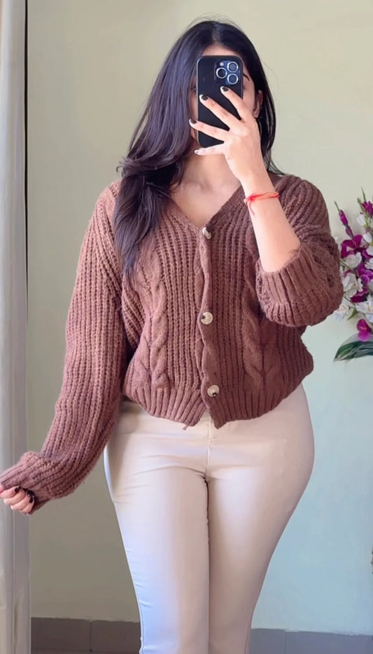 (Size-Free Size ) Crochet Top-CB174