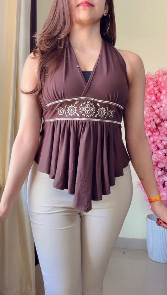 Premium Halterneck Top