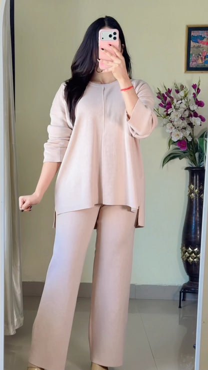 Premium Co-ord Set With Belt