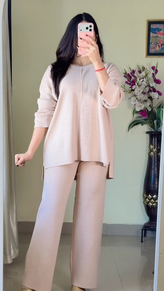 Premium Co-ord Set With Belt