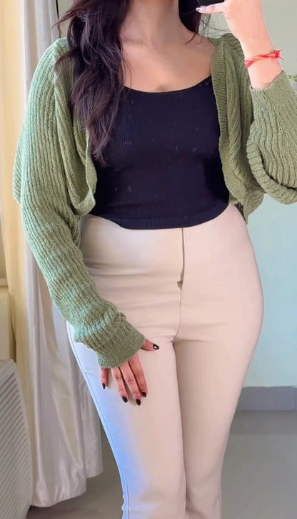 (Size-Free Size ) Crochet Bolero-CB176