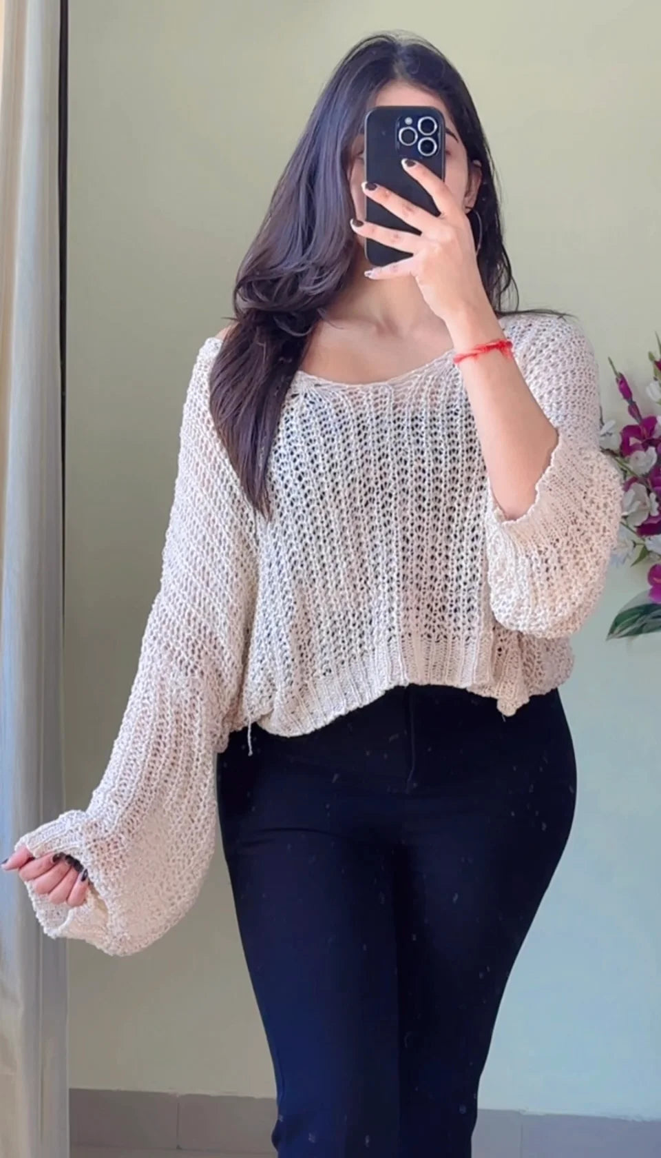 (Size-Free Size ) Crochet Top-CB178