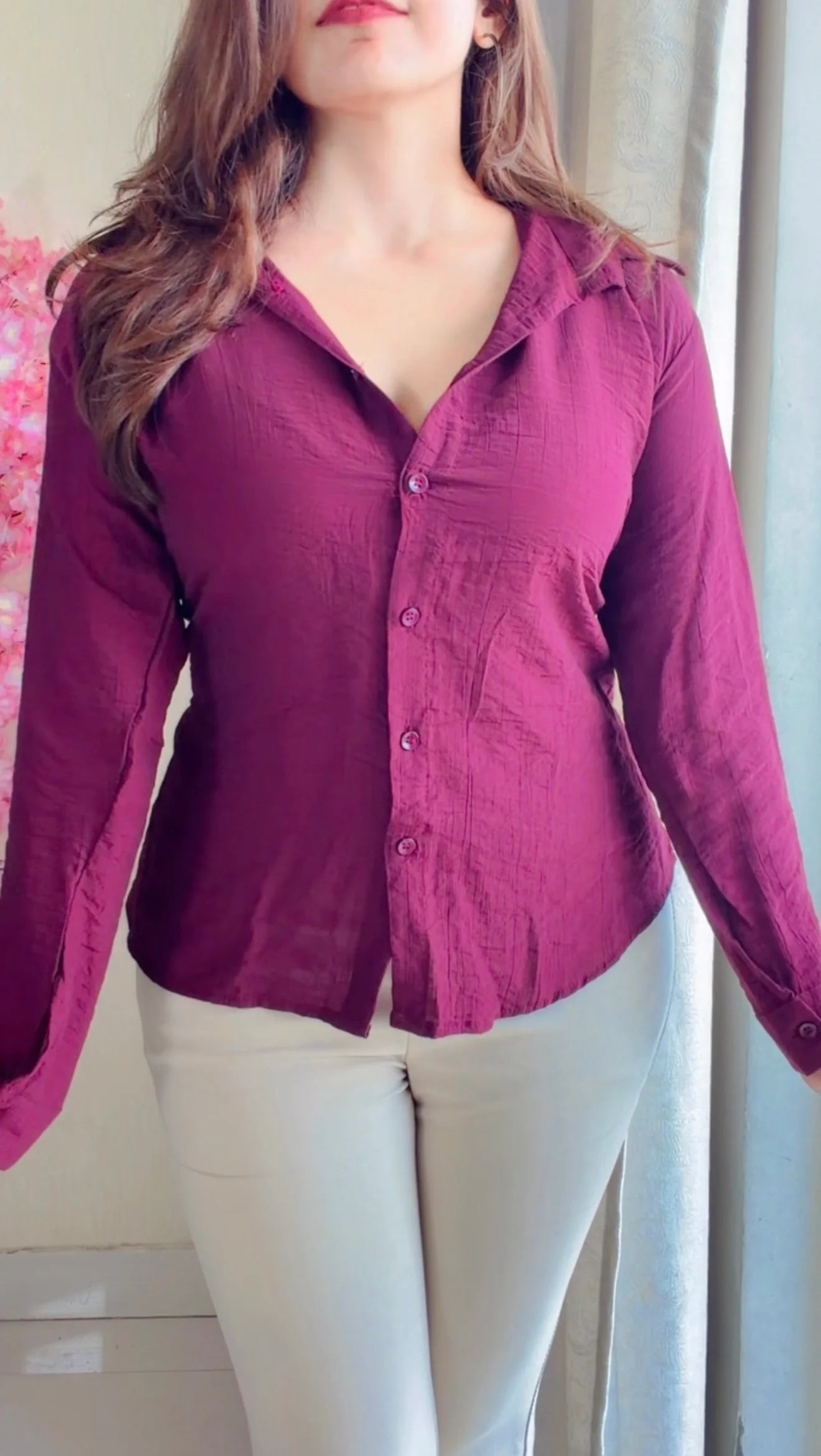 Premium Corset Back Summer Shirt