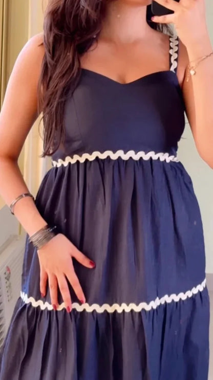 Black Padded Co-Ord Set(PCD-36)