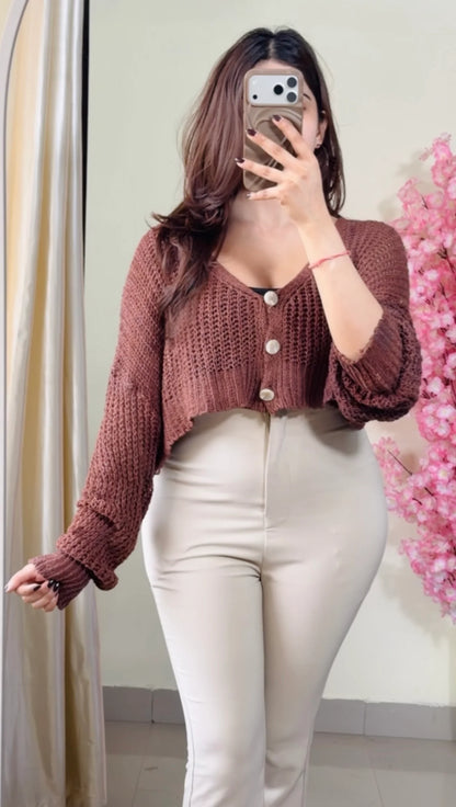 (Size-Free Size ) Crochet Top