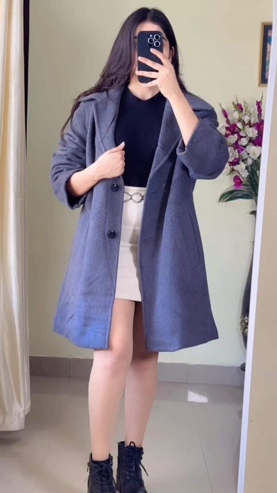 (L To Xl) Winter Coat Wo66