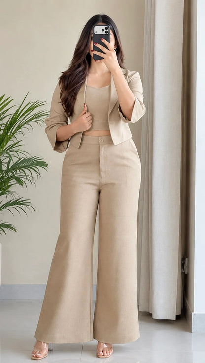 3-Piece Blazer Co-ord Set
