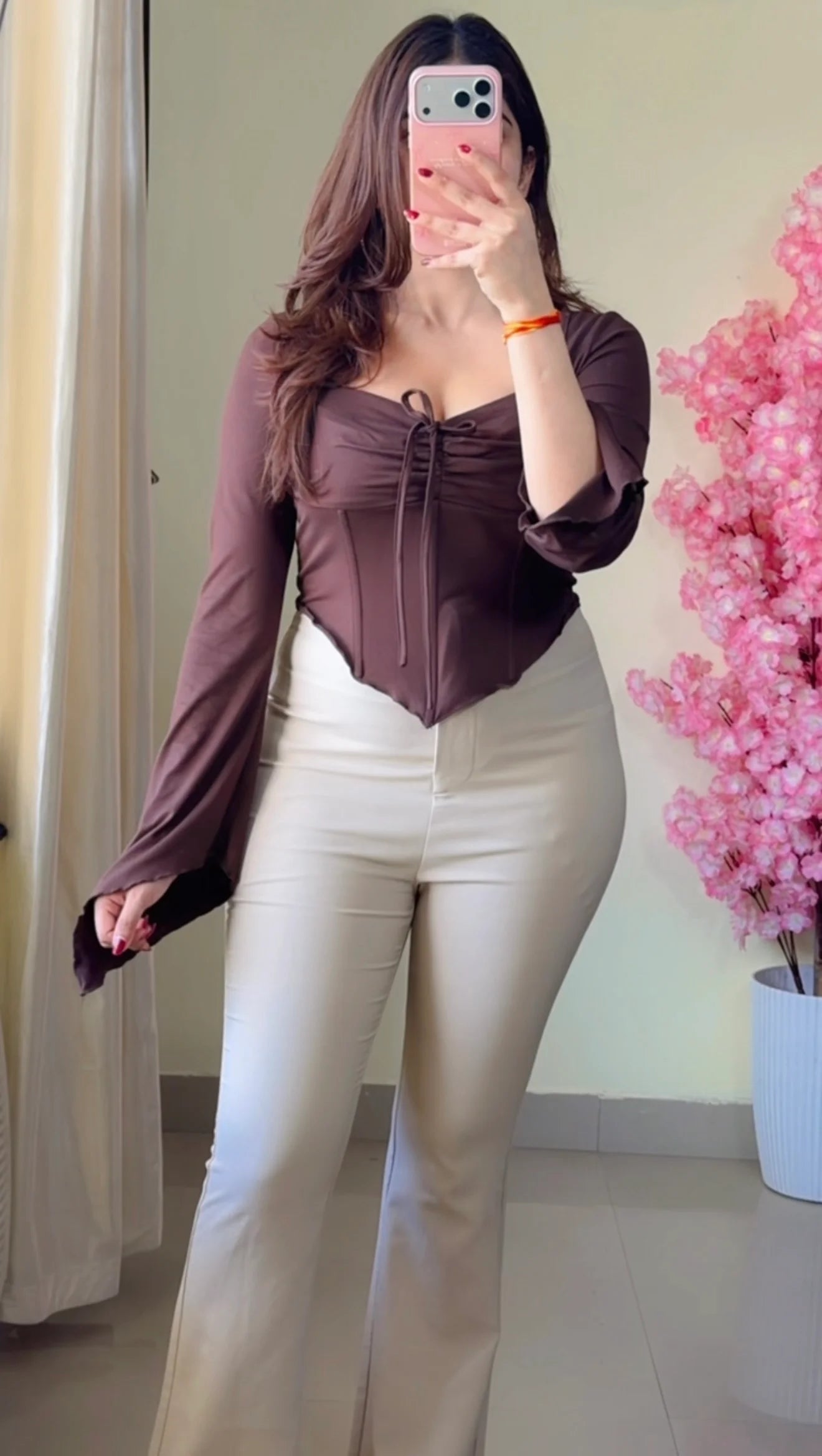 Sweetheart Neckline Corset-Style Top