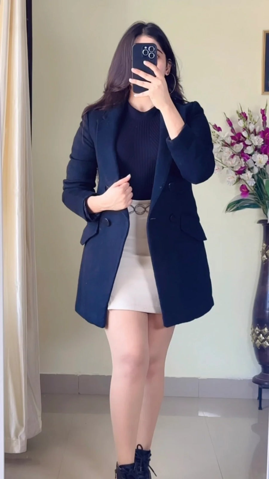 (Xs To S) Winter Coat Wo45