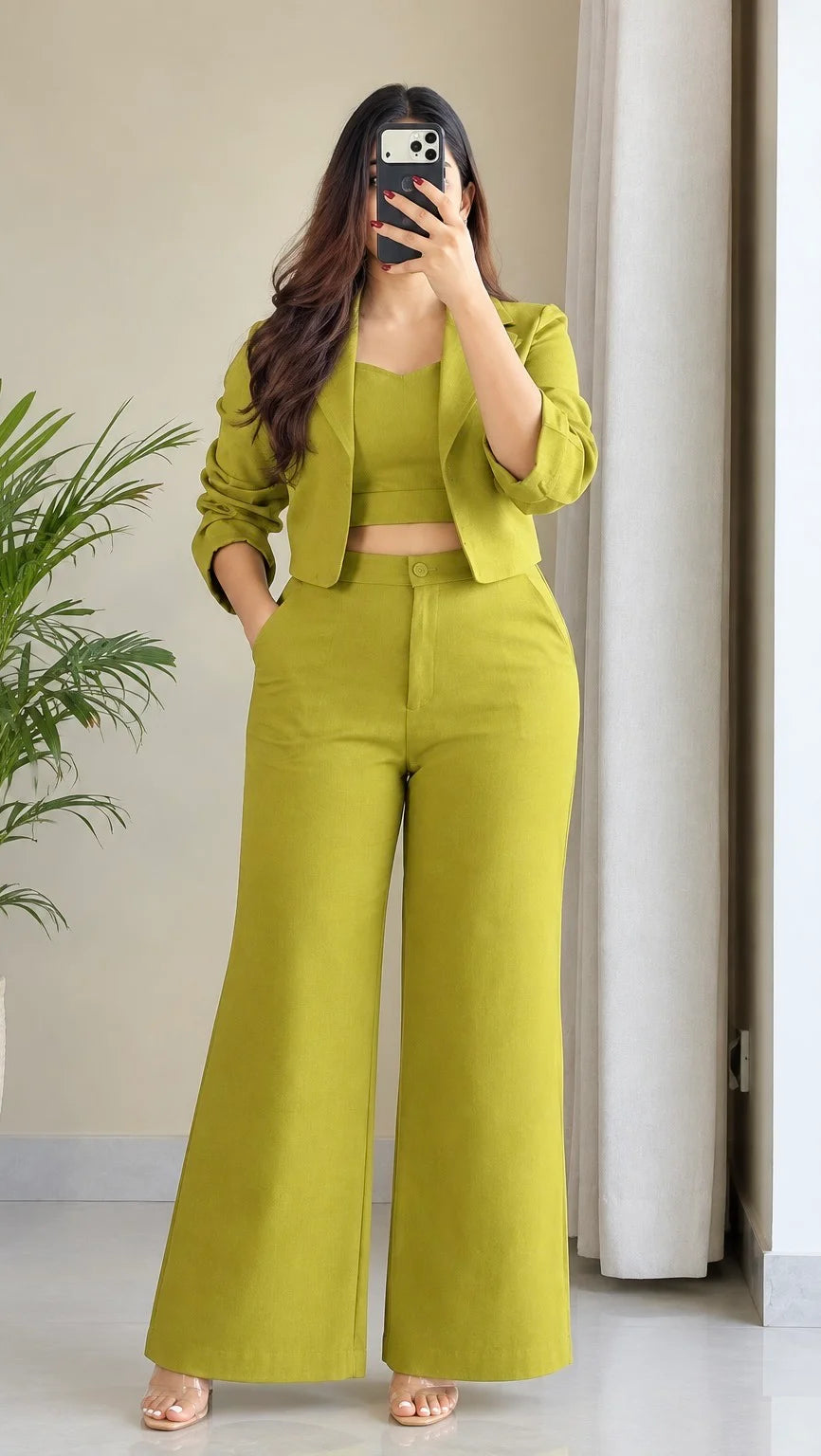 3-Piece Blazer Co-ord Set