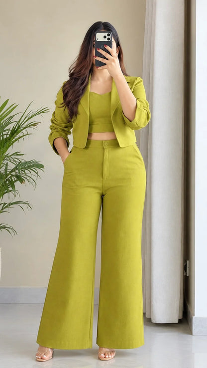 3-Piece Blazer Co-ord Set