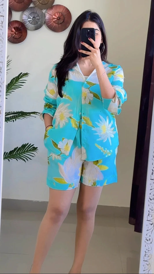 Floral coord set HP03