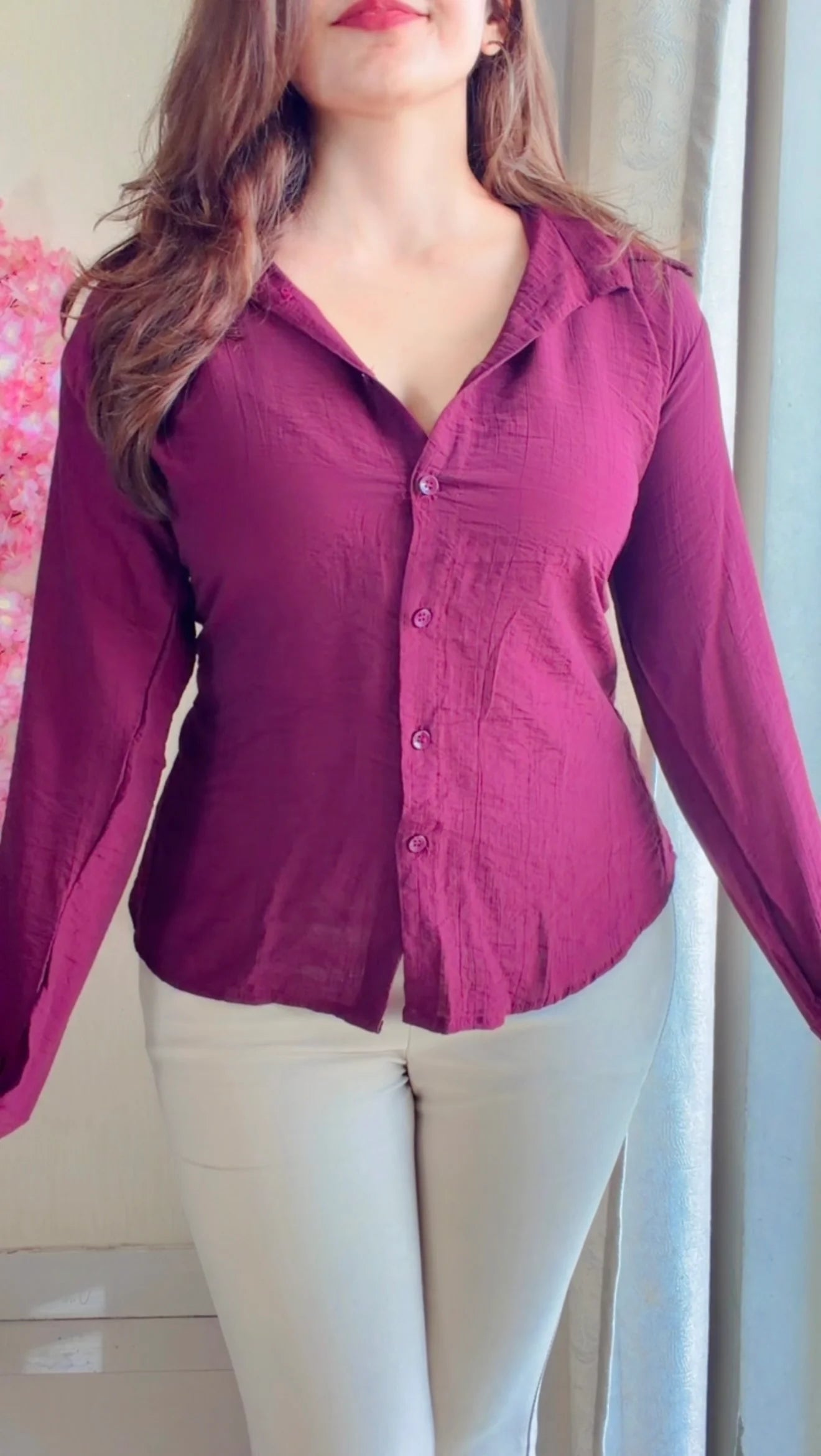 Premium Corset Back Summer Shirt