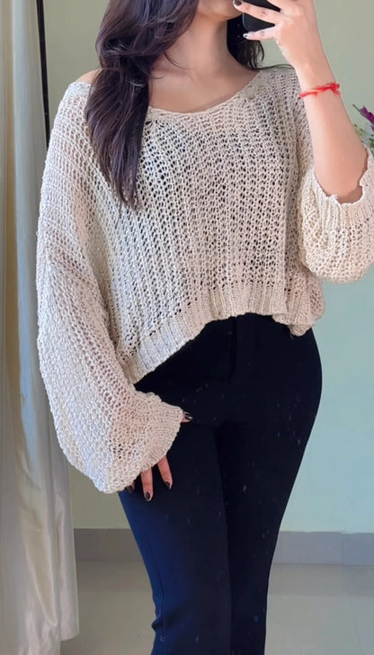 (Size-Free Size ) Crochet Top-CB178