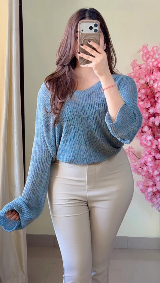 (Size-XL to 4XL) Crochet Top- C519