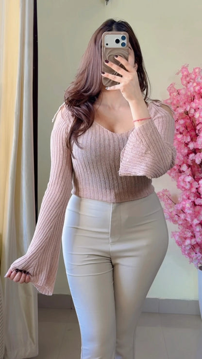 (Size-M to L) Crochet Top- C514