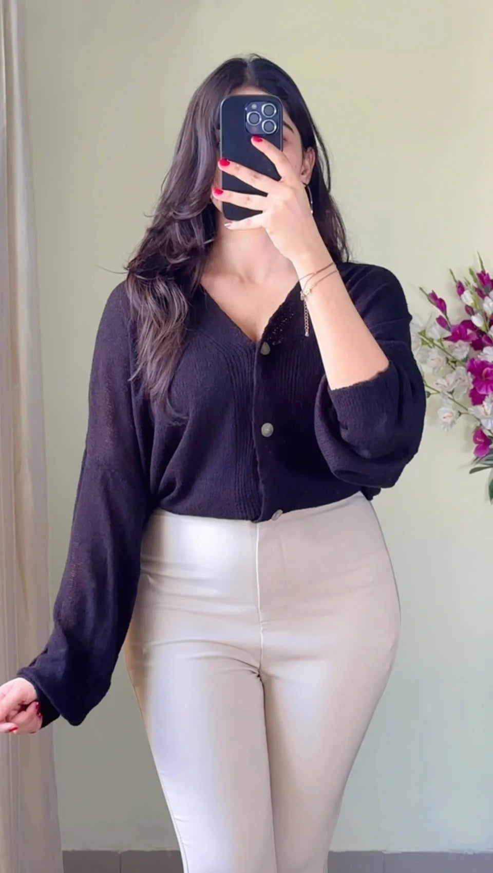 (Free Size) Crochet Top- (C-526)