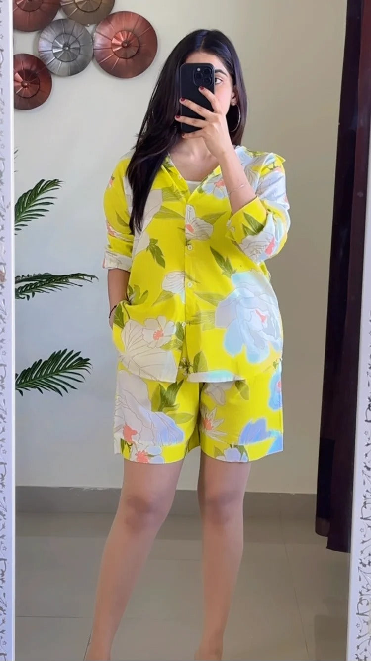 Floral coord set HP02