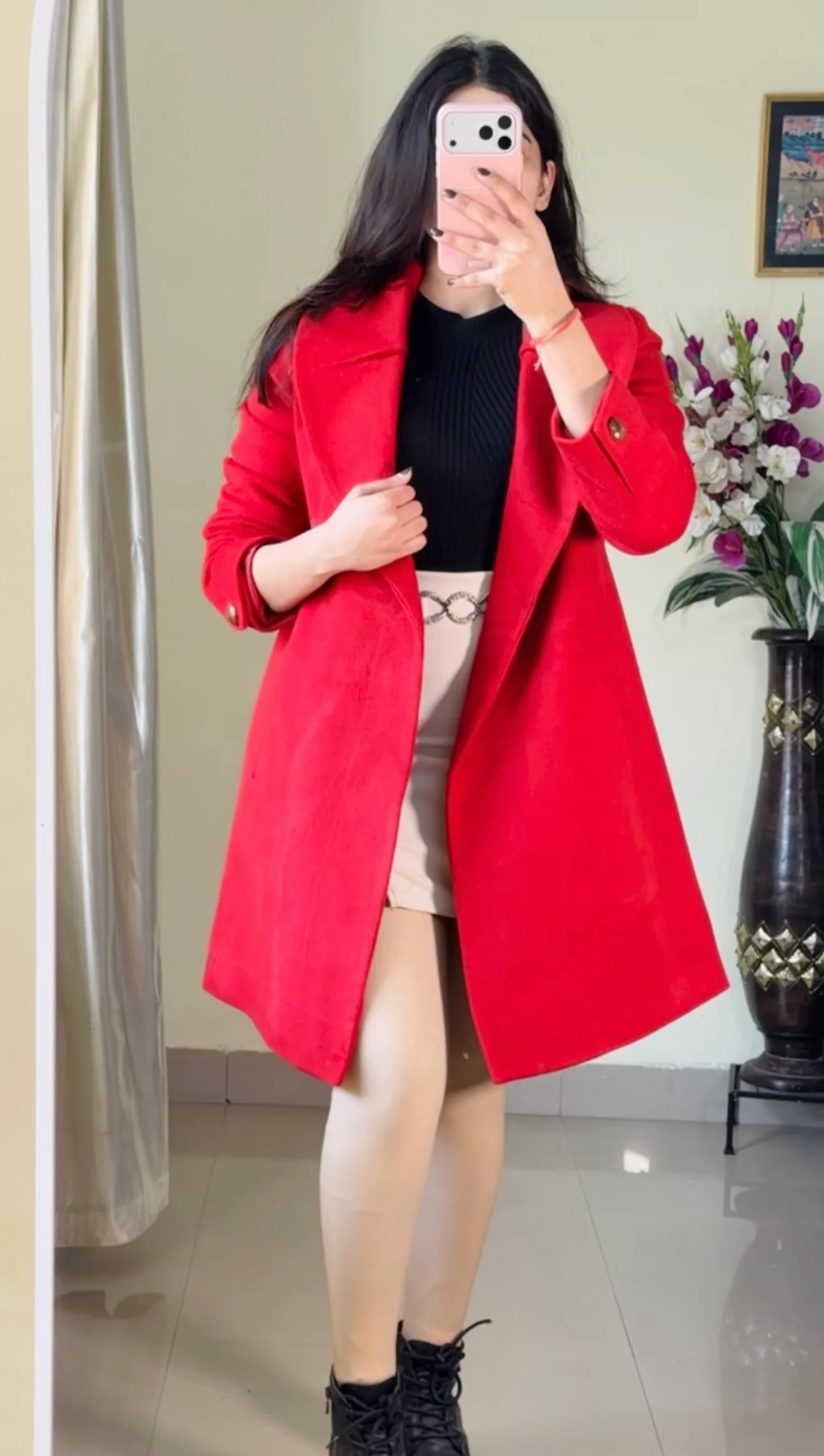 (Size- S to M) Premium Winter Coat - WO206