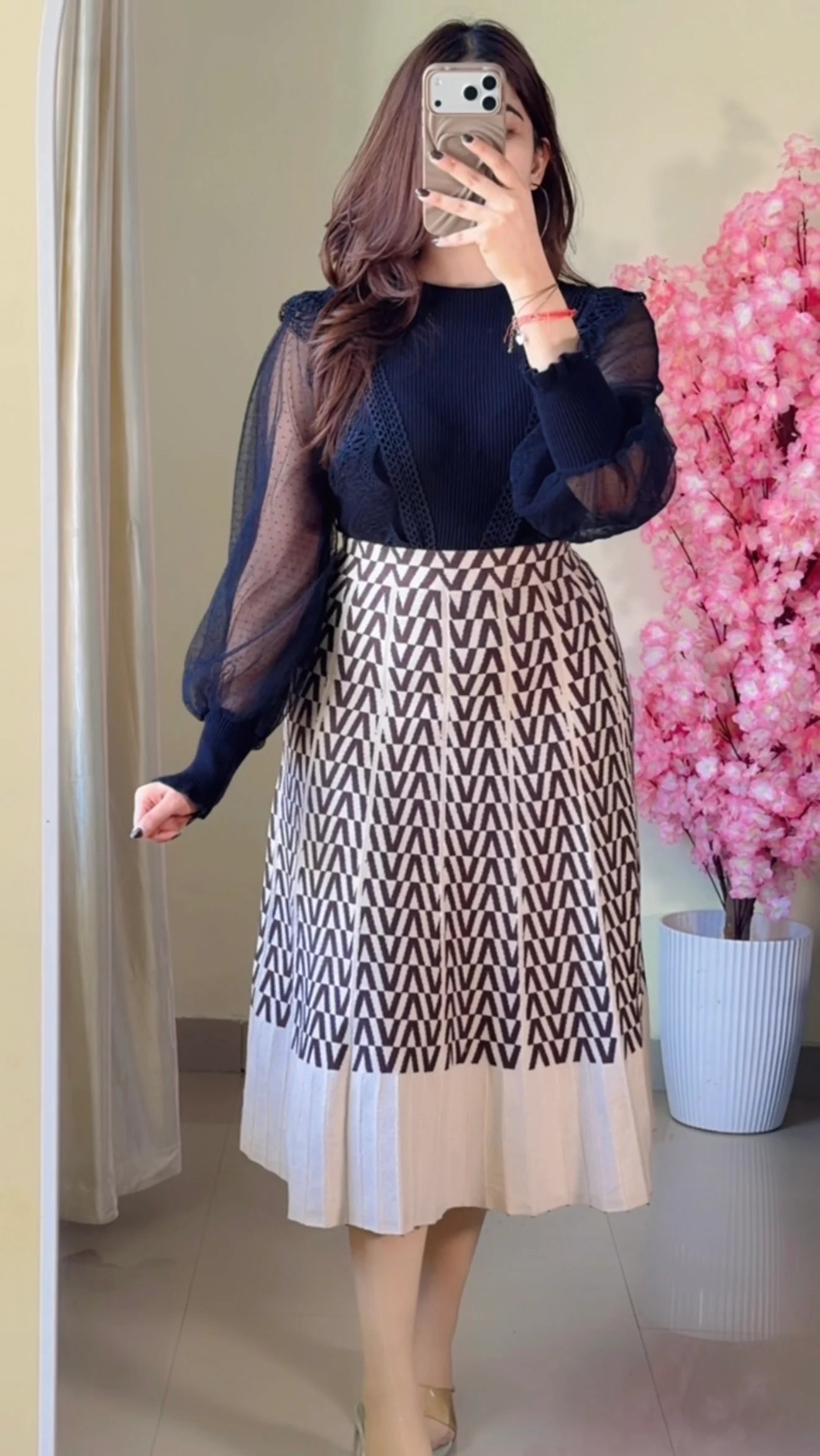 (Size-Free Size) Classy Co-Ord Set-  K-544