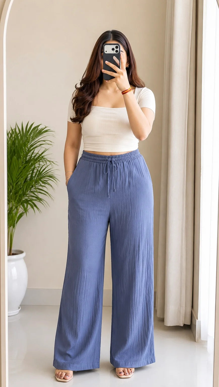 Women’s Mulmul Cotton Pant