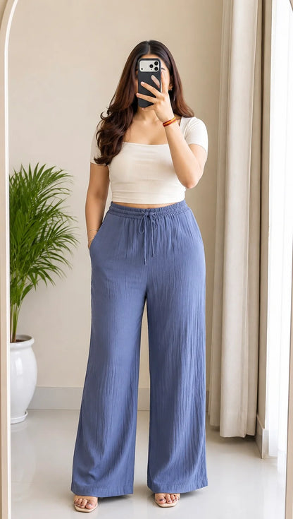 Women’s Mulmul Cotton Pant