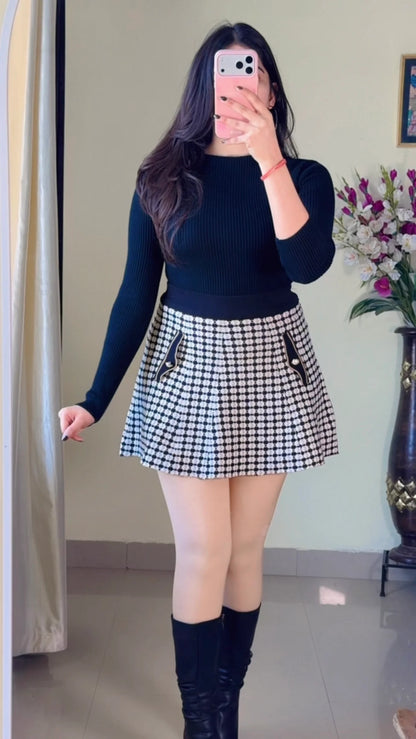 (Size-S to M) Pretty Co-Ord K-536