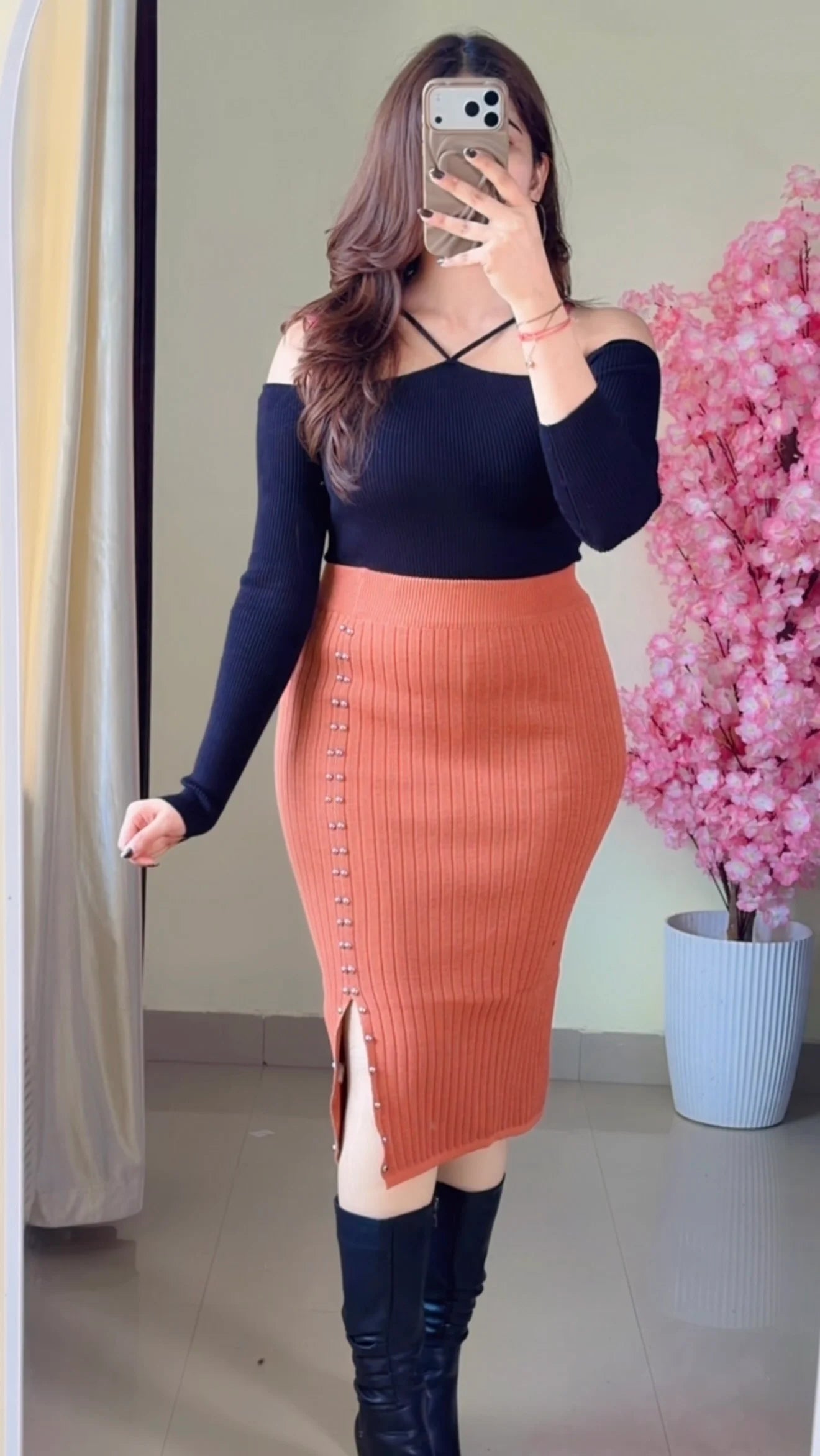 (Size-S to M) Classy Co-Ord Set-  K-557